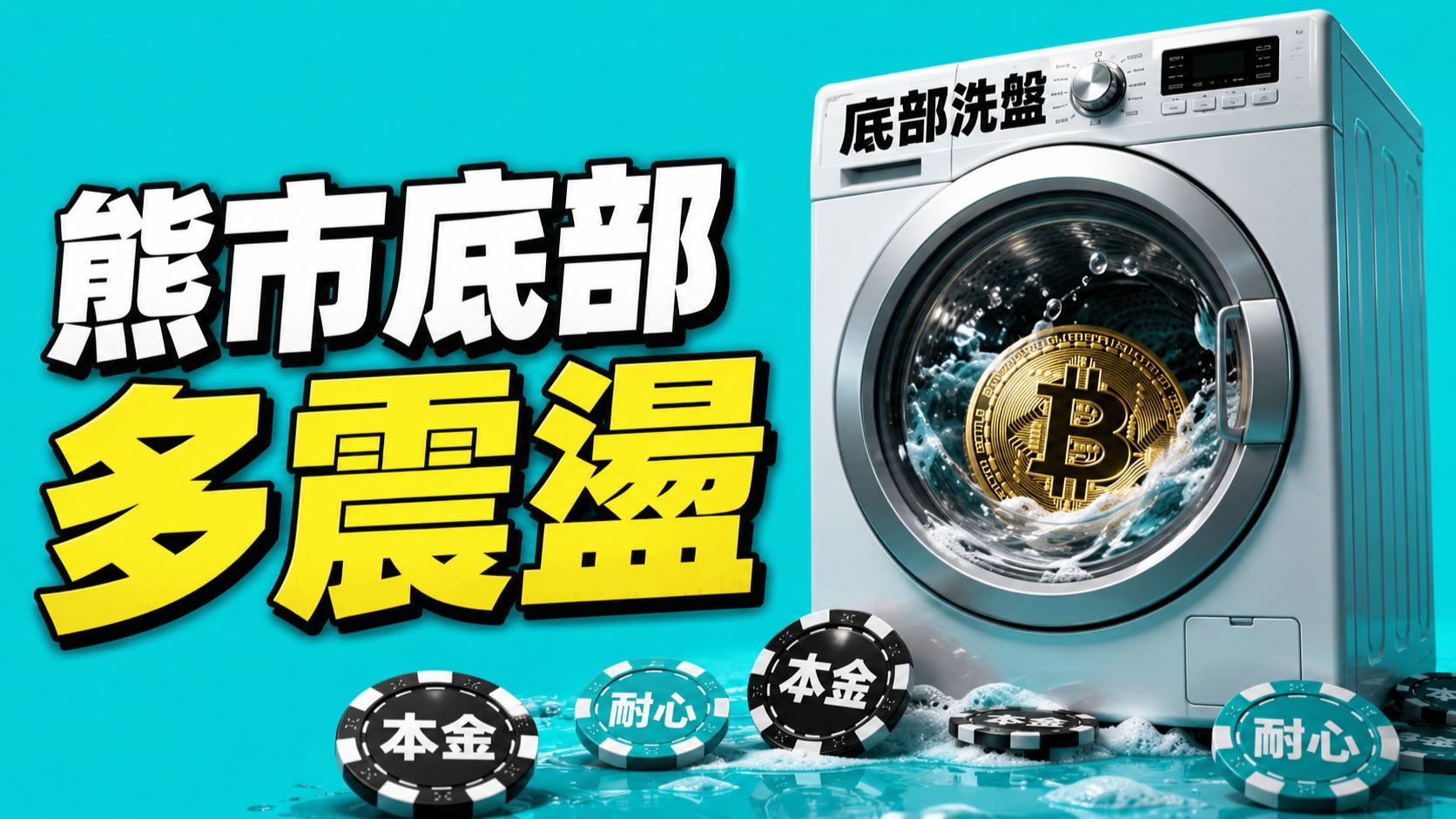 BTC看似反弹，其实还在磨底！5万附近或成最后吸筹区，现在拼的不是技术，是耐心｜比特币行情分析