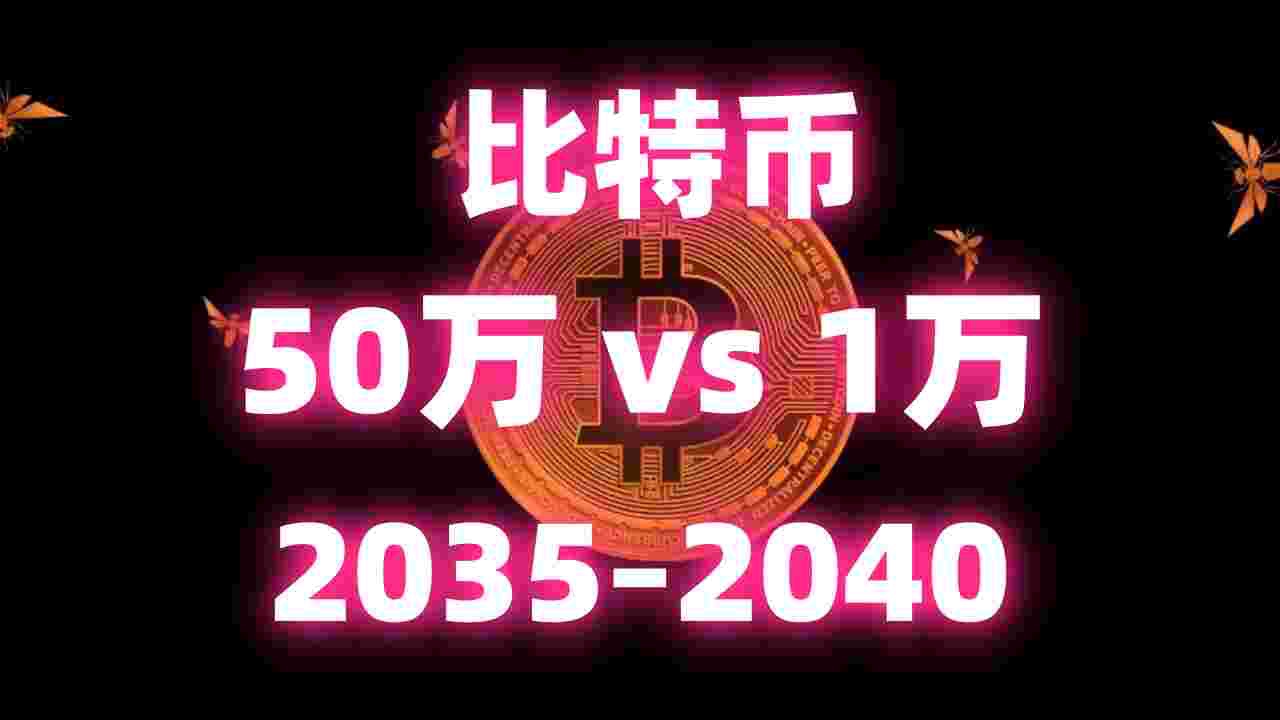 ? 比特币 2035–2040：50 万 vs 1 万以下｜长期概率推演（特别篇）