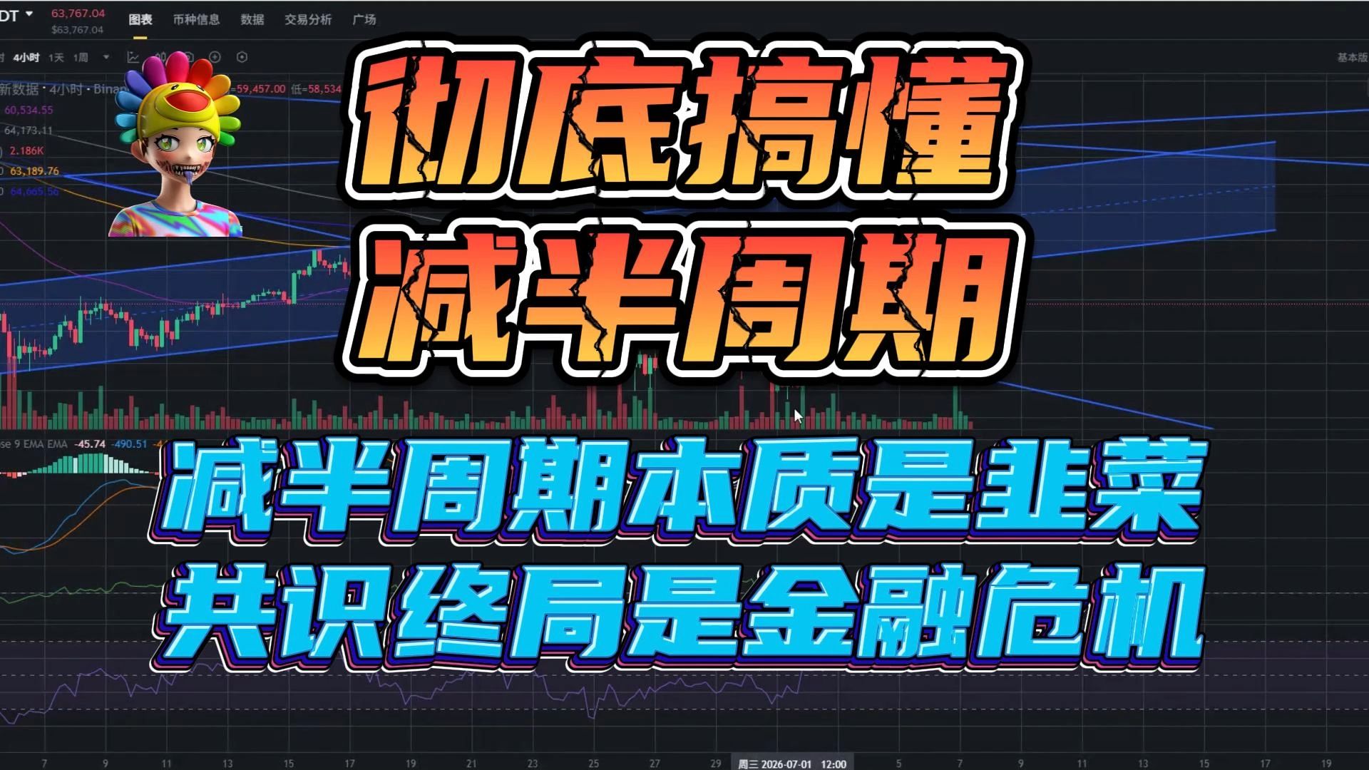 彻底搞懂减半周期：本质是韭菜共识，终局是金融危机|比特币行情分析