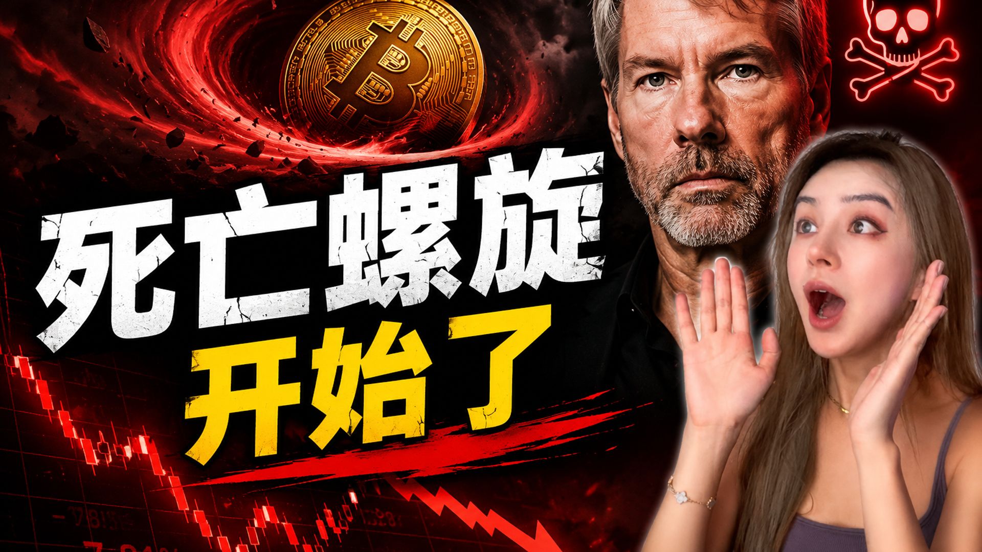 微策略的死亡螺旋，已经开始了。印钞飞轮的暴雷，比特币将何去何从？