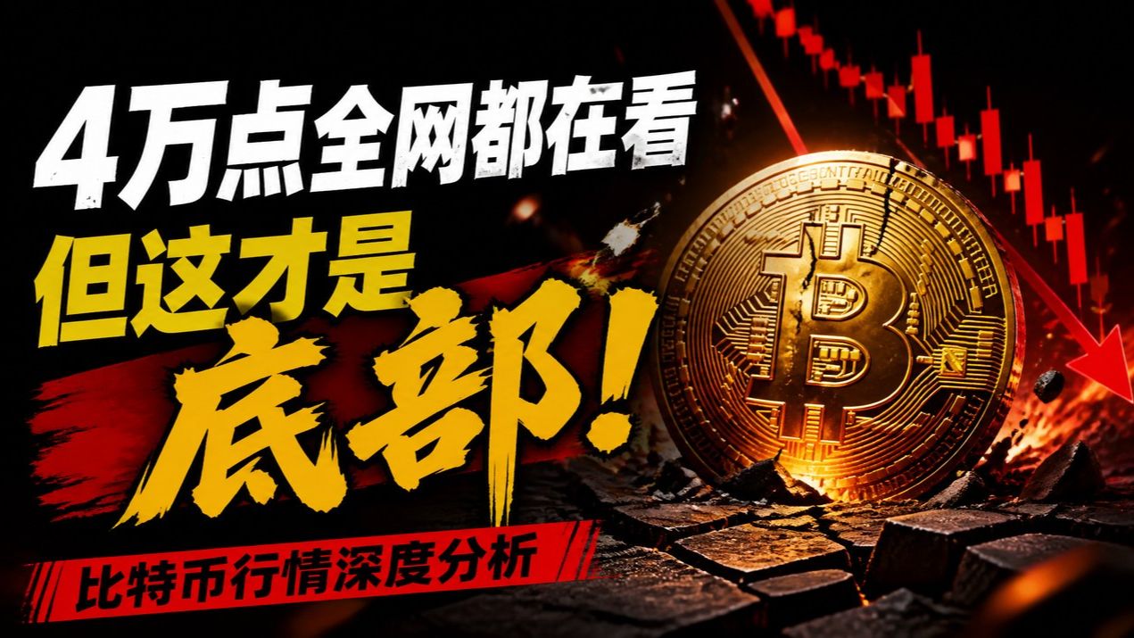 BTC全网都说看4万，但这里就是比特币的底部了！最佳做多抄底机会来袭！ETH以太坊行情分析